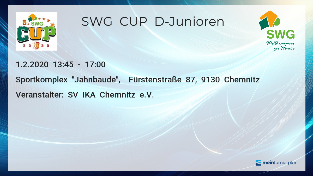 Swg Cup D Junioren Meinturnierplan De