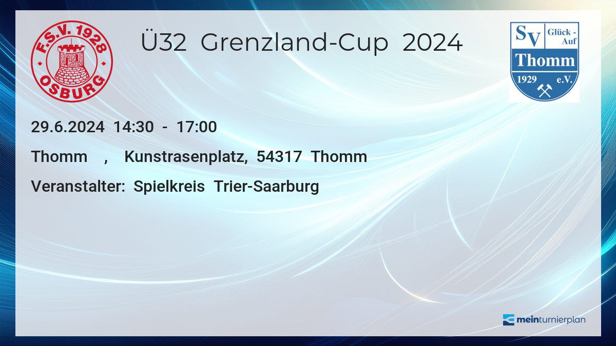 Ü32 GrenzlandCup 2024 MeinTurnierplan.de